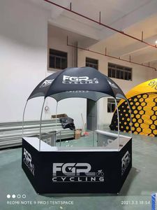 Hot bán Chất lượng cao Dome kiosk Tán lều triển lãm thương mại Hexagon khuyến mại Dome lều - Product Image 4