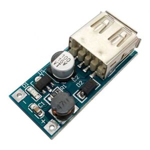 DC 0,9 V-5V a 5V 600MA cargador de banco de potencia paso convertidor tensión de alimentación módulo de carga de salida USB de placa de circuito - Product Image 2