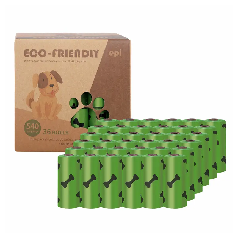 ポータブル香りの防水犬のうんちゴミ袋ホルダーディスペンサーエコフレンドリーな生分解性ペット用品犬のためのうんちバッグ