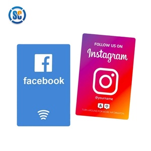 Custom Programmable Social Media Nfc 213 google Nfc Review Card German Membership Changeable Qr <strong>Code</strong> for Social Media Strategi - Product Image 2