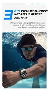 スマートスポーツウォッチ屋外リアルタイムモニタリング写真を撮る歩数を数える電話をかける長いバッテリー寿命夜間LED照明 - Product Image 6