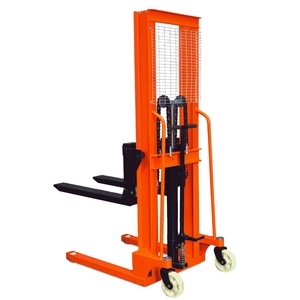 手動スタッカー1.6mリフト高さ油圧ハンドスタッカー - Product Image 1