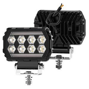 Robust <strong>4</strong>.5'' Inch 8 <strong>Led</strong> Square Lights off Road <strong>Led</strong> Work Light for 4X4 Off-road Driving Lights with DRL - Product Image 1