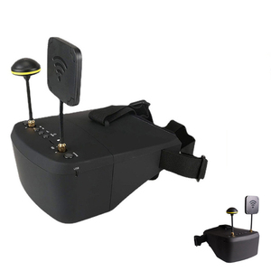 LS-800D Video gözlüğü 5.8G, 40CH görüntü aktarımı ve 5 inç DVR kayıtları FPV uzaktan kumandası alır. - Product Image 1