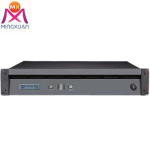 Amplificador de potencia de 2 canales modular en línea con salida de entrada 2U Ups audio estéreo profesional - Product Image 2