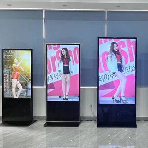 65-Inch Indoor Vertical Interactive Smart Video <strong>LCD</strong> Advertising <strong>Display</strong> for Subway with SDK <strong>Function</strong> and Infrared Touch - Product Image 1