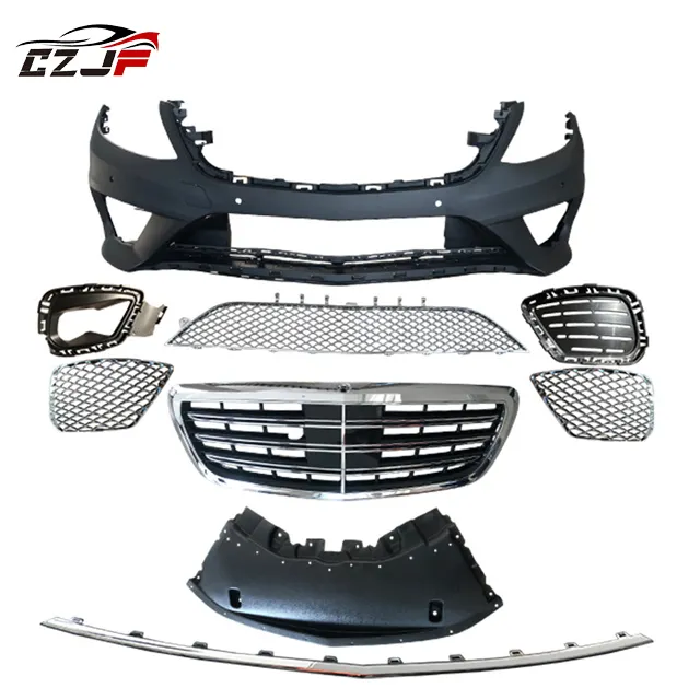 Vendita calda coperchio vite anteriore e posteriore KIT carrozzeria refit per Mercedes-Benz classe S W222 a S65 AMG 2014 2015 2016 2017