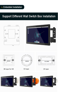YC-SM1011 10.1インチUbantu Debian Linuxビルトルートwifi埋め込みPoEタブレット10インチAndroid - Product Image 4