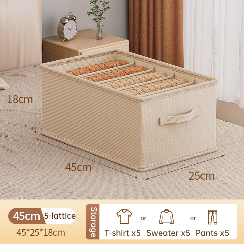 Beige 5 grilles 45*25*18cm