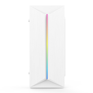 White Multi-Storage Office PC <strong>Case</strong> 0.35mm SPCC Steel 2xHDD/3xSSD Bays 320mm GPU 7 PCI Slots &amp; USB3.0 for ATX/M-ATX Workstation - Product Image 4