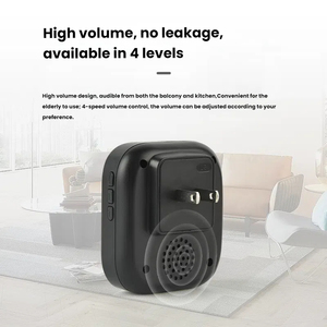 Daytech Chuông cửa không dây không thấm nước tự Powered nút bấm 4 mức điều chỉnh âm lượng dễ dàng để cài đặt <span class=keywords><strong>Plug</strong></span>-<span class=keywords><strong>in</strong></span> chuông cửa - Product Image 5