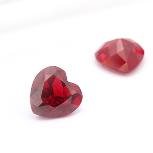 Lab Grown Created <strong>Ruby</strong> Blood Red Synthetic <strong>Ruby</strong> for Woman Jewelry - Product Image 3