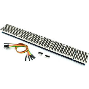 MAX7219 8*8 8 * 16Dot matrice modulo Display digitale tubo microcontrollore scheda di controllo 5V per Arduino Kit elettronico fai da te