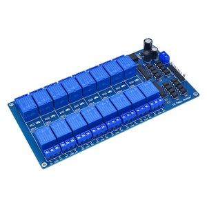 Modulo relè 5V 12V 16 canali con uscita relè optoaccoppiatore 1 2 4 6 modulo relè a 8 vie In magazzino - Product Image 2