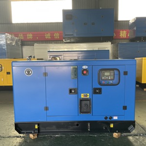 مولد ديزل صامت 3 مراحل 20 كيلو وات 25 كيلو فولت أمبير تبريد مياه عازلة للصوت إطار مفتوح 50/60 هرتز GEEMKA - Product Image 5