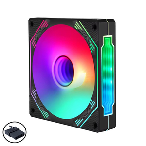 PC 120mm RGB Air-Cooled <strong>Computer</strong> Cooler Preferred Choice Chassis Cooling Fan DC12V LED Color Lights <strong>Make</strong> Your <strong>Computer</strong> Smoother - Product Image 6
