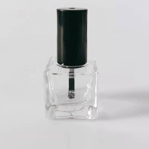 3.5ml 8.5ml 10ml 14ml 16ml Mini Rectangle Customized UV Gel Nail Polish clear Glass Empty <strong>Bottle</strong> with Brush Cap - Product Image 3