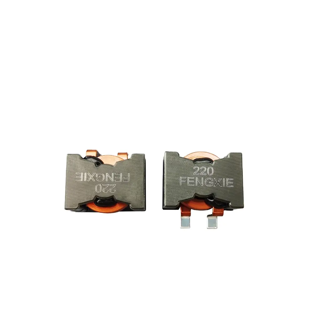 Dongguan Factory Custom Flat Copper Wire Coil Inductor Ferrite Core High Power Surface Mount Plastic Tray +carton Box 18mm 17mm