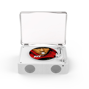 Reproductor de CD de escritorio portátil con altavoces de alta fidelidad Diseño de madera y USB tipo C para uso doméstico - Product Image 3
