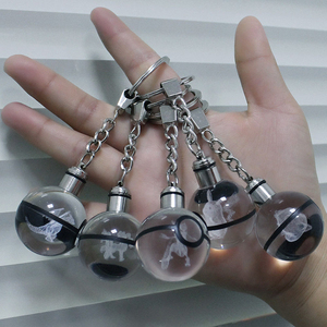 Quả cầu pha lê 3D <span class=keywords><strong>LED</strong></span> Đêm ánh sáng vòng chìa khóa MH-YS0484 - Product Image 3