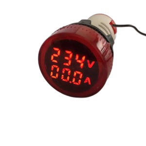 Kontron MDA/MAA Mini voltmetro A/V Dual LED Display 0-100A Dual Display indicatore con indicatori di tensione AMPERE temperatura - Product Image 5