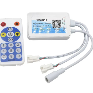 SP511E <strong>Output</strong> 4800 Pixel LED Dimmer Smart Music <strong>Controller</strong> for WS2812B <strong>Digital</strong> Addressable LED Strips Magic Color Lights - Product Image 1