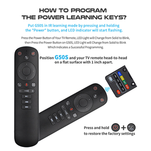 G50s Voice air <strong>Mouse</strong> 2.4G Wireless Remote <strong>Control</strong> Gyro Universal Air <strong>Mouse</strong> <strong>Keyboard</strong> for MINI PC <strong>Computer</strong> TV Box PCG10s G20 G30 - Product Image 4