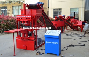 高效DF2-10联锁空心粘土红砖制造机液压机PLC用于铺路砖生产 - Product Image 3