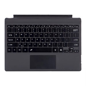 微软Surface Pro 3 4 5 6 7 Plus平板磁吸引无线键盘背光键盘，带触摸板 - Product Image 2