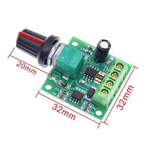 DC 1,8 V 3V 5V 6V 12V 2A PWM controlador de velocidad del Motor de bajo voltaje PWM 0 ~ 100% módulo de accionamiento ajustable - Product Image 5