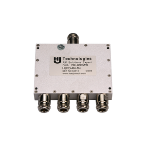 HJPD-4N-1N-0.6/6 RFパワーディバイダー4ウェイ0.6-6GHz Nメススプリッターコンバイナーワイヤレステストアプリケーション - Product Image 4