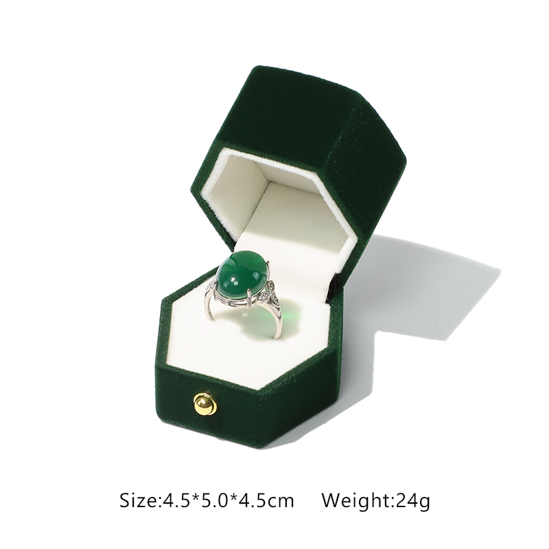 Dark green hexagon