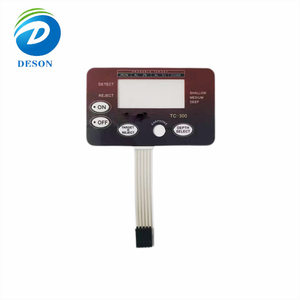 Deson Custom Pvc Pc Overlay <strong>Keyboard</strong> Panel Waterproof <strong>Embossed</strong> Raised Graphic Control Tactile Keypad Flexible Membrane <strong>Switch</strong> - Product Image 1