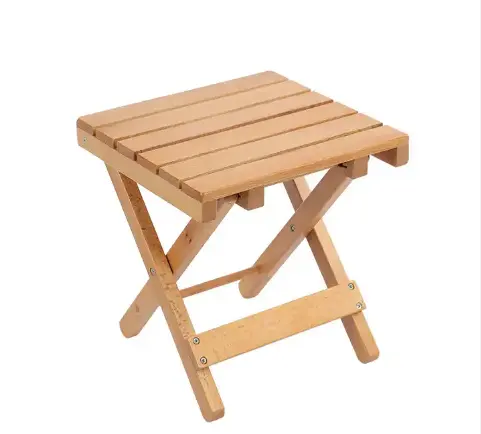 Vente en gros escabeau en bois multifonctionnel Tabouret échelle en bois massif pour enfants pour salle de bain avec surface de marche antidérapante