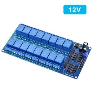 TZT 5V 12V 16 Channel <strong>Relay</strong> <strong>Module</strong> for <strong>arduino</strong> ARM PIC AVR DSP Electronic <strong>Relay</strong> Plate Belt optocoupler isolation - Product Image 3