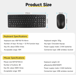 <strong>Raspberry</strong> <strong>Pi</strong> <strong>Wireless</strong> <strong>Keyboard</strong> Mouse Set USB Plug Play 2 4G for <strong>Raspberry</strong> <strong>Pi</strong> 5 4B Jetson Nano RDK X5 X3 Development Boards