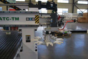 Roctech Gute Qualität atc cnc Router 1515 Tisch bewegliche Holz verarbeitung maschine Holz bearbeitungs maschinen mit Karussell Werkzeug wechsel - Product Image 4