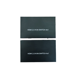 4K@60HZ HDMI 2.0 hdmi <strong>Kvm</strong> <strong>Switch</strong> <strong>4</strong> Port HDR &amp; Audio Breakout USB3.0 Remote Control Do-lby Vision