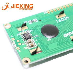 16x2 Display LCD 3.3 v Giallo Retroilluminazione Verde 1602 2x16 LCD Modulo - Product Image 3