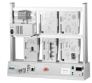 Kit de entrenamiento plc avanzado, controlador lógico programable, kits de entrenamiento de ingeniería