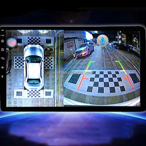 Monitor de sistema Android 10 IPS de 9 pulgadas + vista 3D de sistema de cámara panorámica de coche de 360 grados - Product Image 6