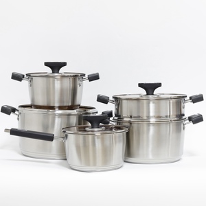 Thép không gỉ <span class=keywords><strong>Cookware</strong></span> Set Dimsum Steamer Set thân thiện với môi nhà bếp đồ nấu nướng cho nấu ăn nhà Trung Quốc nấu ăn - Product Image 1