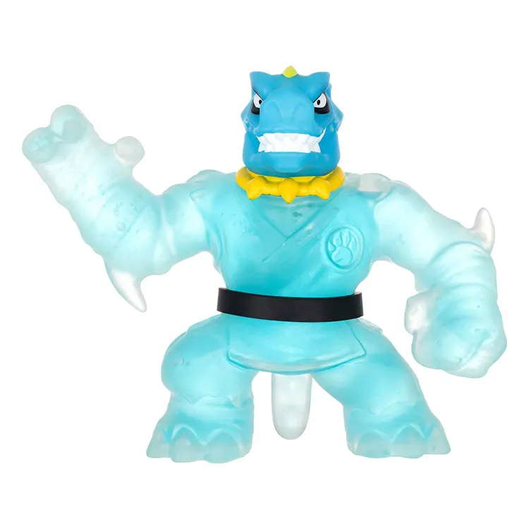 Nuevo diseño personalizado tamaño pequeño superhéroe estiramiento monstruo figura juguetes TPR cápsula juguete para niños