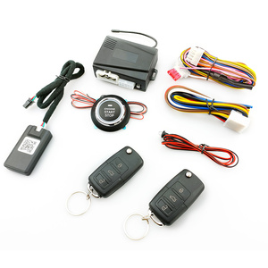 Botón de arranque de motor de coche, cubierta de botón de parada de entrada remota sin llave, aplicación BT, Universal - Product Image 5