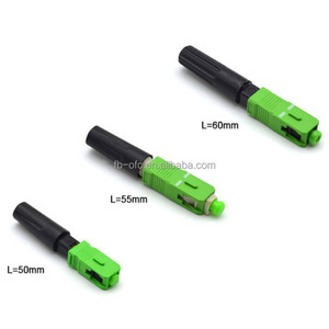 FTTH SCAPC光ファイバーケーブルクイックコネクタCATVネットワーク用高速コールド接続アダプタ - Product Image 1