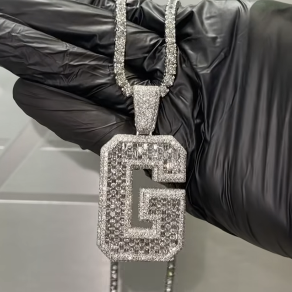 2'' letters pendant