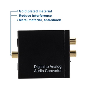 DAC Digital óptica SPDIF a analógico L/R RCA convertidor Toslink óptico a Jack de 3,5mm adaptador de Digital a analógico convertidor de Audio - Product Image 3