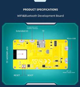 Dokunmatik WROOM ESP32 Arduino LVGL WIFIBluetooth geliştirme kurulu ile 2.8 inç LCD TFT modülü 240*320 akıllı ekran