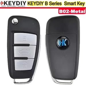 KEYDIYB02メタル3ボタンBシリーズKDカーキーアウディA6Lスタイルリモコン用KD900 KD900 URG200 KD-X2ミニKD - Product Image 2