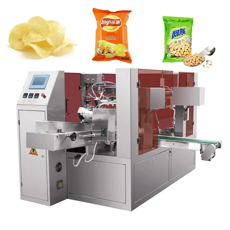 Máquina automática de llenado de alimentos, bolsas de café y té, multifunción, para embalaje de uñas, Vac Doypack